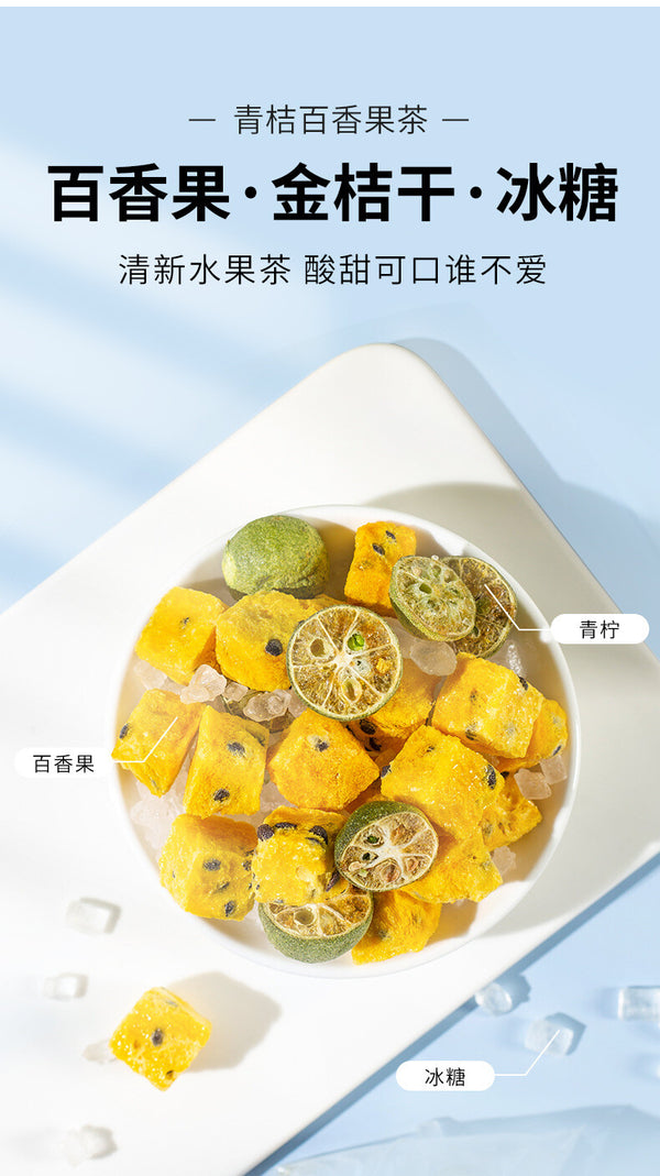 Kumquat Lemon Passion Fruit Tea Cold Brew 25 Bags Refreshing