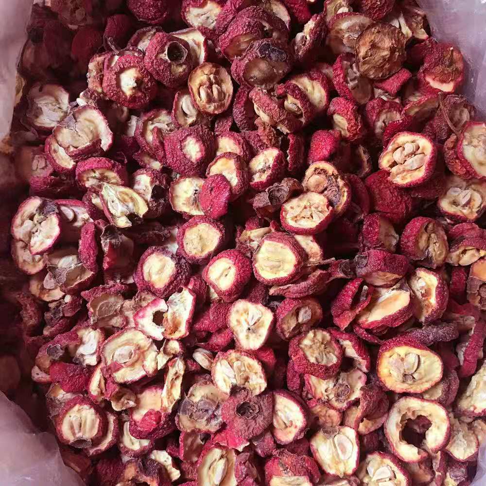 New Stock Dried Hawthorn Hawthorn Slices Kernel-less Hawthorn Rings Dried 500g