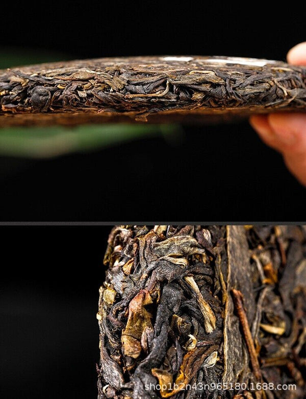 Yunnan Pu'er Tea Raw Tea Yiwu Zhengshan Raw Cake Tea Ancient Tree Raw Tea 357g