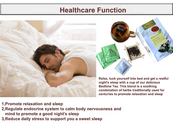Stress & Anxiety Relief Herbal Tea Sleeping Tea Aid Remedy Relax Detox Tea