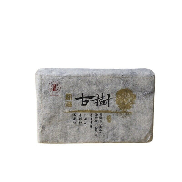 250g Yunnan Pu'er Tea Menghai Ancient Brick Tea Bada Mountain Jiao Mu Aged Pu'er