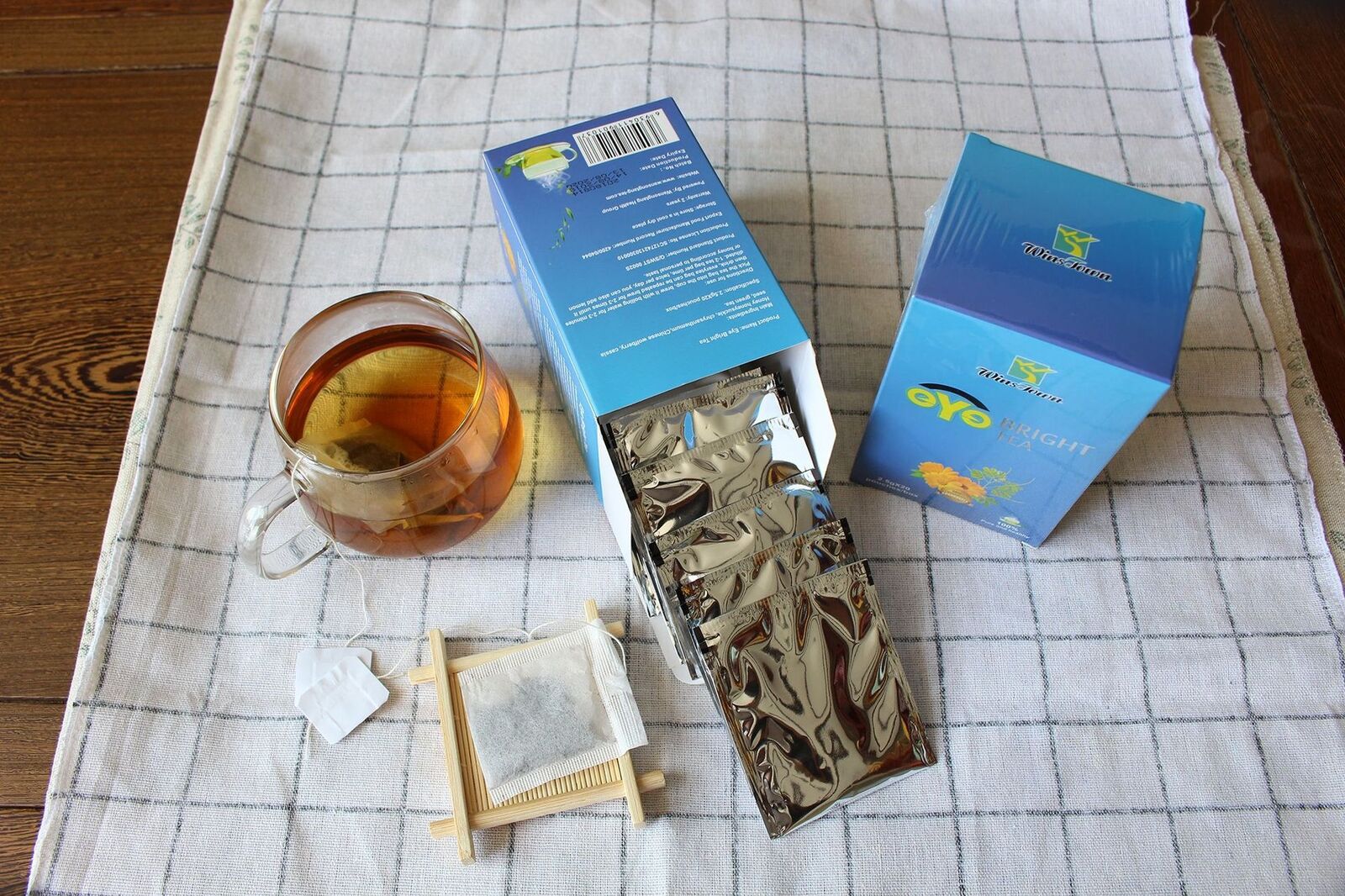 Eye Bright Tea Teabags 100% Herbal Tea Bag 50g 2.5*20 Pouches/box