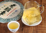 357g Pu-erh Raw Tea Hechangxuan LaoBanzhang Ancient Tree Cake Tea Pu-erh Raw Tea