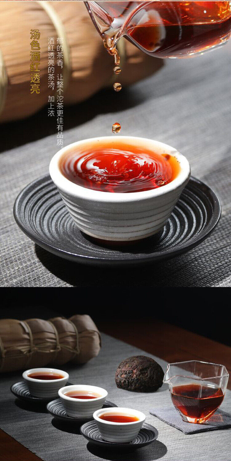 Yunnan Puerh Tea Ripe Tea Tuo Tea Menghai Ancient Tree Tuo Tea 500g/1.1lb
