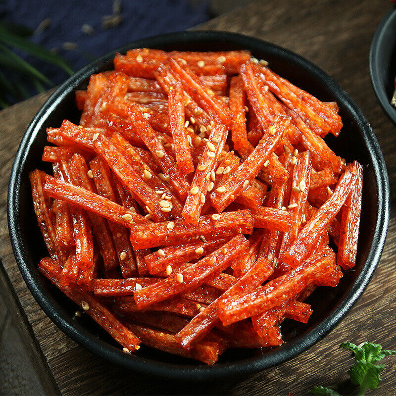 Retro Childhood Favorite Spicy Strips Nostalgic Food Spicy Snack Pack
