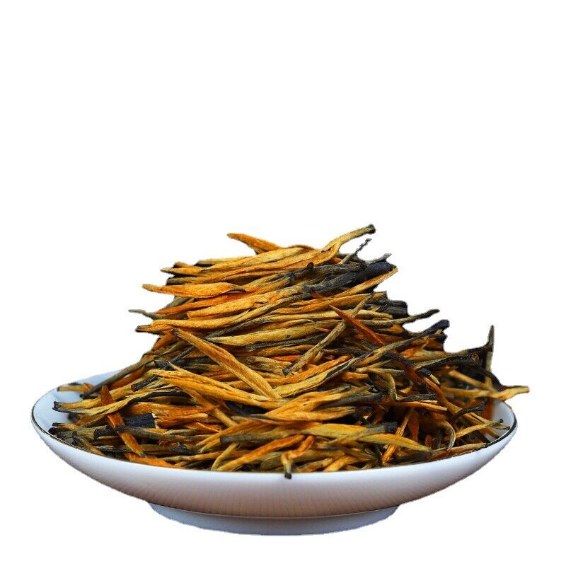 Yunnan Black Tea KungFu Black Tea Fengqing Lijie Gold Needle Honey Gold Bud8.8oz Main image
