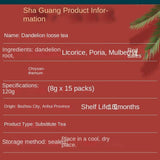 High quality natural Fu Shi Tang Dandelion Root Licorice Poria Tea Bag