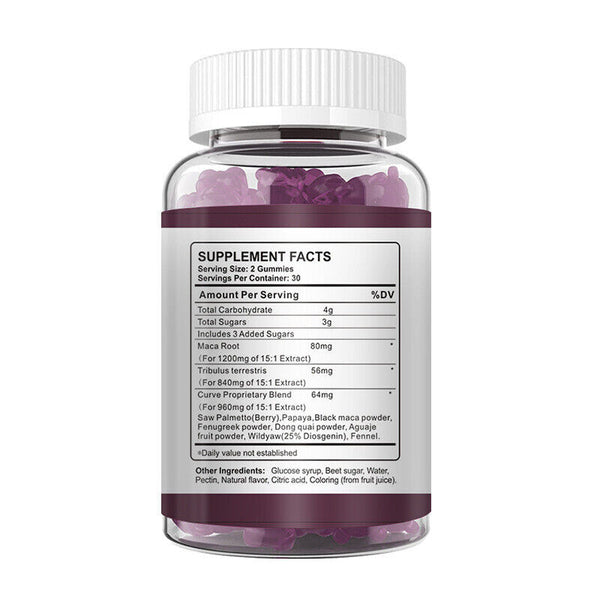 100% Natural Maca Root  Butt Firming BBL-Gummies for Butt Hips Enlargement Plus