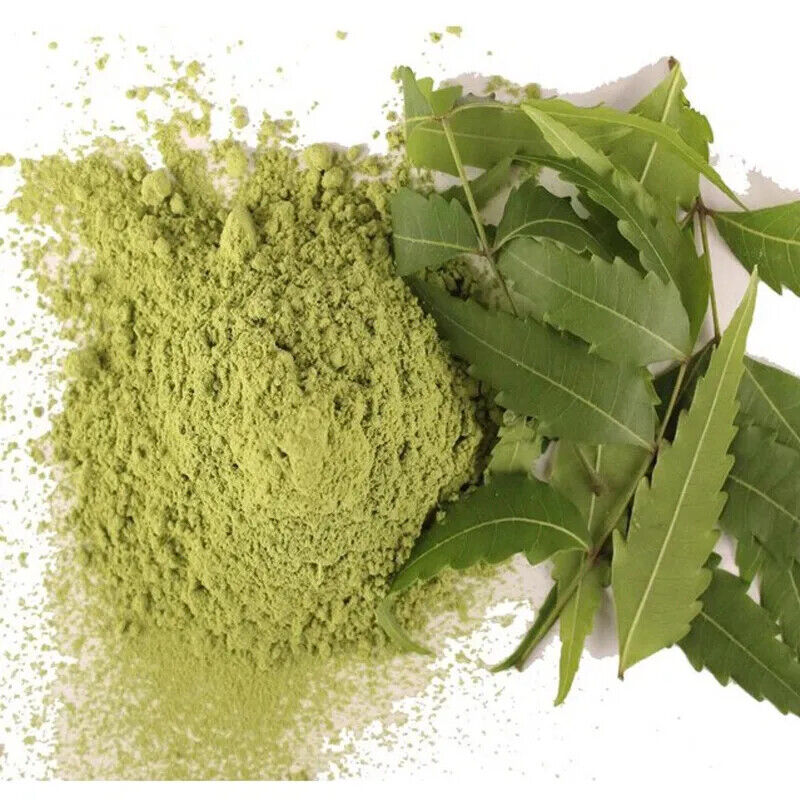 Organic Neem Leaf Powder - 3.35 Oz. - Azadirachta Indica for Hair and Skin Care Main image