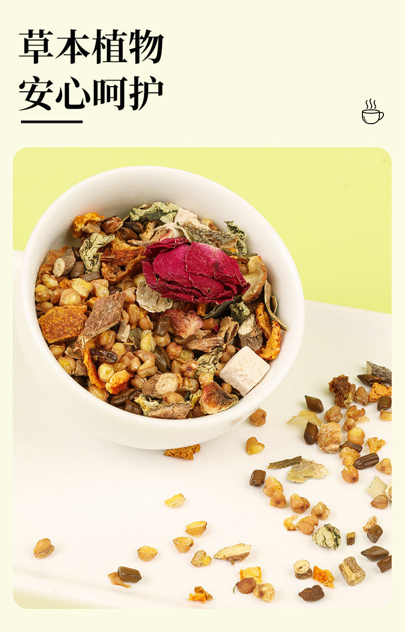 Melon Cassia Hawthorn Rose Tea Natural Blend Oil-Cleansing Herbal Tea Winter