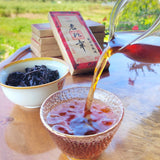 200g Laobanzhang Pu'er Tea Mature Tea Pu'er Tea Bricks Yunnan Aged Old Pu'er Tea