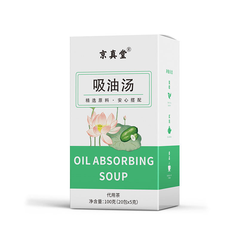 Oil Control Tea with Cassia Seed, Winter Melon, Lotus Leaf & Hawthorn Triangular