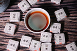 500g camphor puerh ripe tea small square brick Yunnan mini small tuo Menghai tea