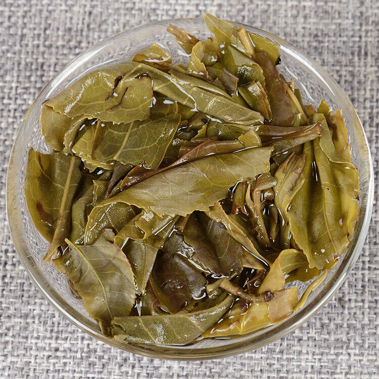 Yunnan Puerh Tea Iceland Gold Leaf Raw Tea 500g Puerh Raw Tea Brick