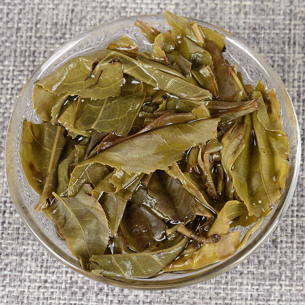 Yunnan Puerh Tea Iceland Gold Leaf Raw Tea 500g Puerh Raw Tea Brick