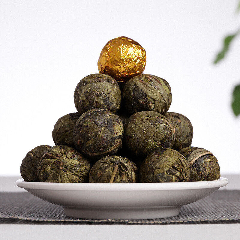 Yunnan Puerh Tea Raw Tea (Tin) Gold Leaf Dragon Ball 500g loose tea
