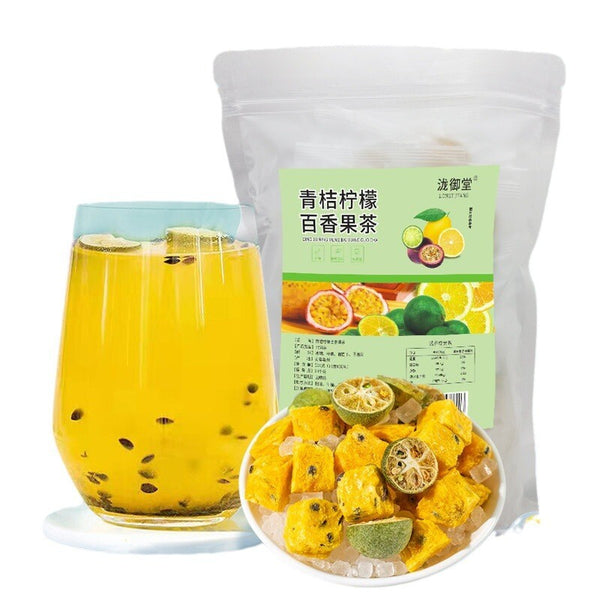 Green Tangerine Lemon Passion Fruit Tea: Summer Cold Brew