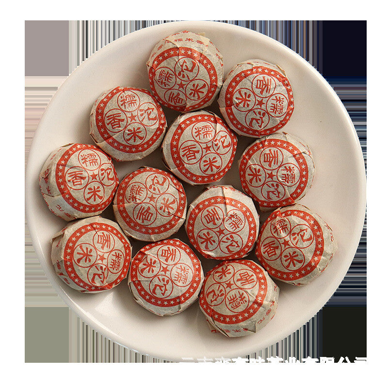 Yunnan Pu'er Tea Leaves Mini Tuo Tea Glutinous Fragrance Red Cotton Tuo 500g Secondary image