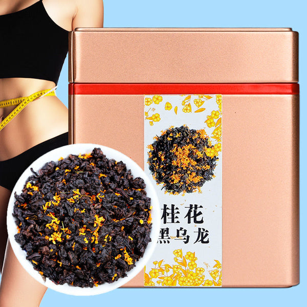 Osmanthus Oolong Tea Charcoal Roasted Rich Aroma Black Oolong 250g Fresh Tea