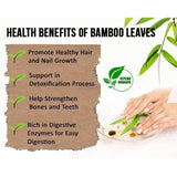 Zongzi Organic Leaf Quality Natural Pure Herbal Bamboo Dried Leaves Tea Bags 30