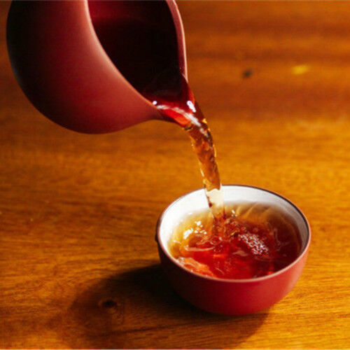 Top Organic Ripe Pu-erh Tea Handmade Yunnan Menghai Cooked Black Tea Cakes 357g