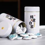 Chenpi White Tea Slice Small Tea Cake Aged Gongmei Biscuit Tea Tin 500g