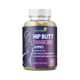 Hip Butt Enhancement Gummies 60 Caps Natural Booty Growth Supplement