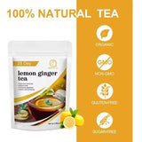 Natural high-quality Lemon Ginger Tea Detox Weight Loss 28 Days