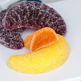 500g New Year Snack Bulk Orange Slice Gummies Fruit Flavor Mixed Soft Candy