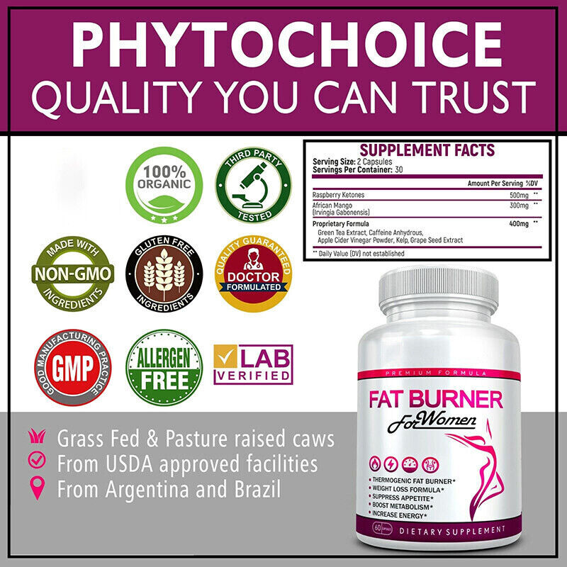 Best Diet Pills that Work Fast for Women-Natural Weight Loss Women Fat Burner