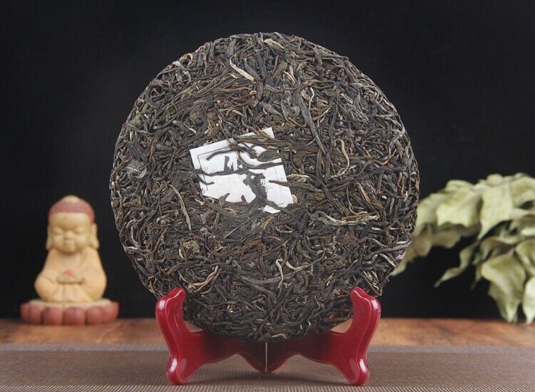 Raw Puer Tea Cake Youle Mountain Shen Puerh Qizi Cha Bing 357g/12.59oz
