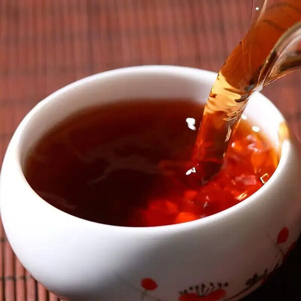 Chinese Fermented Mini Pu-erh Cake Ripe Tea Menghai Royal Cooked Tea Cake 00g