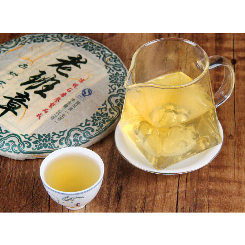Lao Ban Zhang Ancient Tree Tea 357g/12.59oz Organic Green Tea Puerh Tea Cha Tea