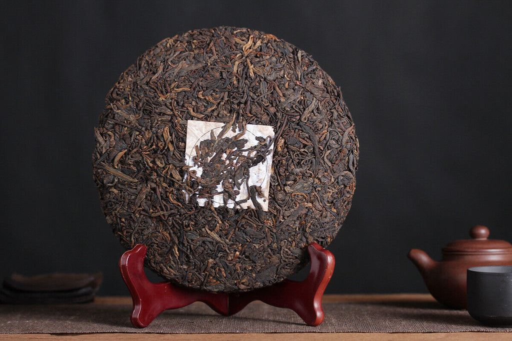 357g Pu'er Tea Da Shu Cheng Yun Icelandic Ripe Tea Seven Seed Cake