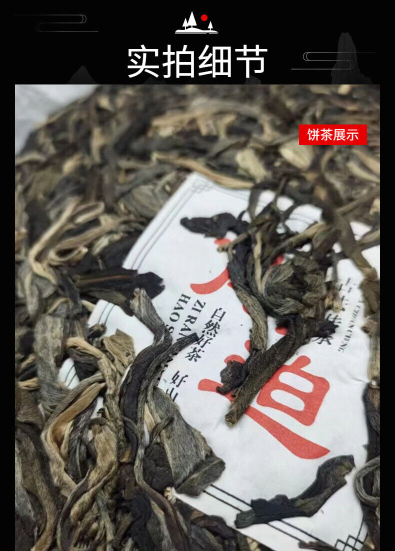 Yunnan Pu'er Tea Nanjiao Ancient First Spring Pu'er Raw Tea 357g Cake Tea