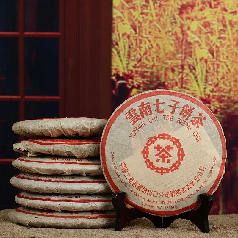 Ripe Puer Tea Puerh Tea,ansestor Antique Honey Sweet Dull-red Puerh Tea 357g Secondary image