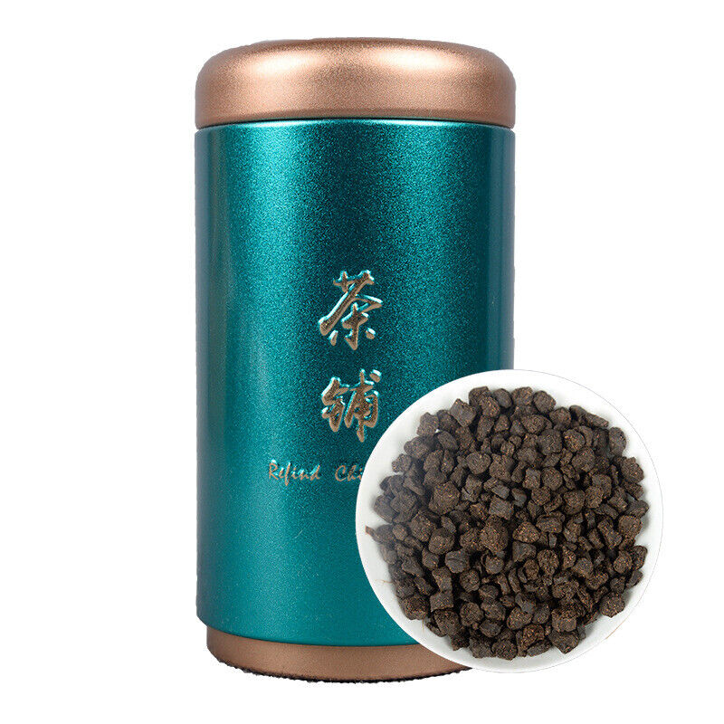 Sticky Fragrant Tea Fossil Crushed Silver 225g/can Fragrance Puerh Loo ...