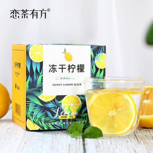 Honey freeze-dried lemon slices boxed bag tea, fruit slices, flower fruit tea