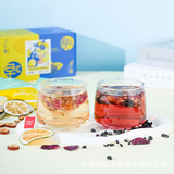 Flower Tea Mulberry Lily Poria Cocos Tea Cili Lemon Tea Flower Grass