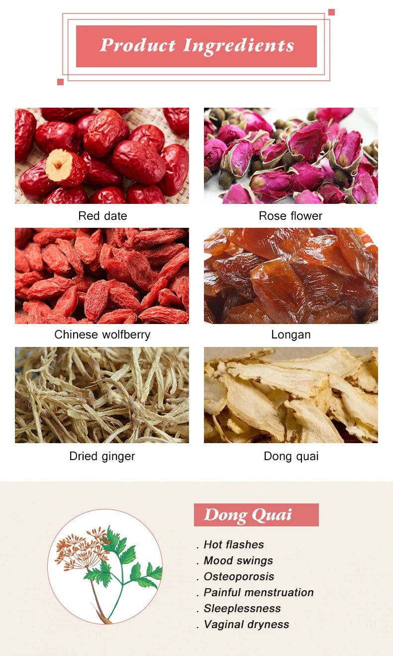 Loose Tea Feminine Womb Detox Tea Wellness Tea Herbs Blend Womb Herbal Fertility