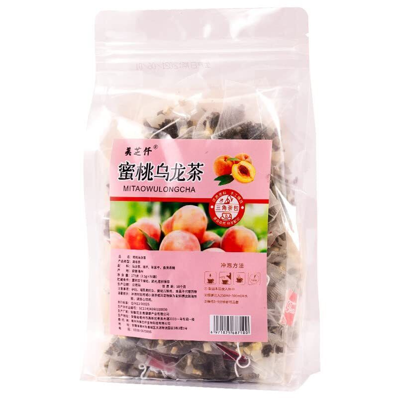 6.17OZ 175g（50package）White Peach Oolong Tea Peach Loose Leaf Oolong Tea Secondary image