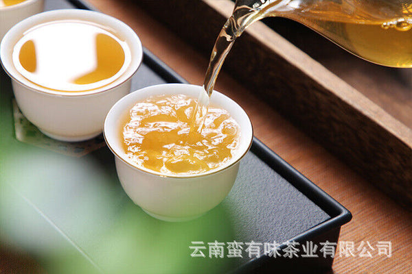 Yunnan Pu'er Tea Icelandic Golden Leaf Raw Brick Raw Tea Pu'er Brick Tea 250g