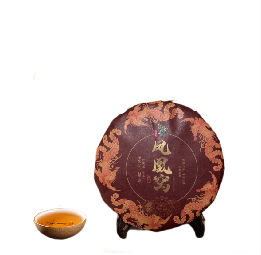 Puerh Tea Pu'erh Tea Cake Raw Pu Erh Phoenix Nest 200g Pu-erh Tea Main image