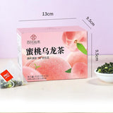 White Peach Oolong Tea Cold Brew Fruit Tea Triangle Bag New Peach Oolong Tea Bag