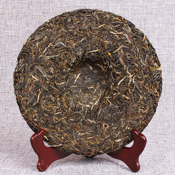 357g Yunnan Pu'er Raw Tea Cake Banzhang Raw Tea Cake Jiao Mu Seven Seeds Cake
