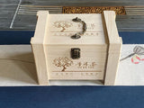 500g Daxue Mountain First Spring Old-growth Loose Tea Puerh Raw Tea Wooden Case