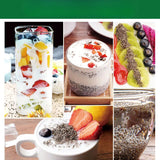 Certified Organic Chia Seeds with Omega-3 Bulk 2.2 LBs, Superfood, Gluten-Free