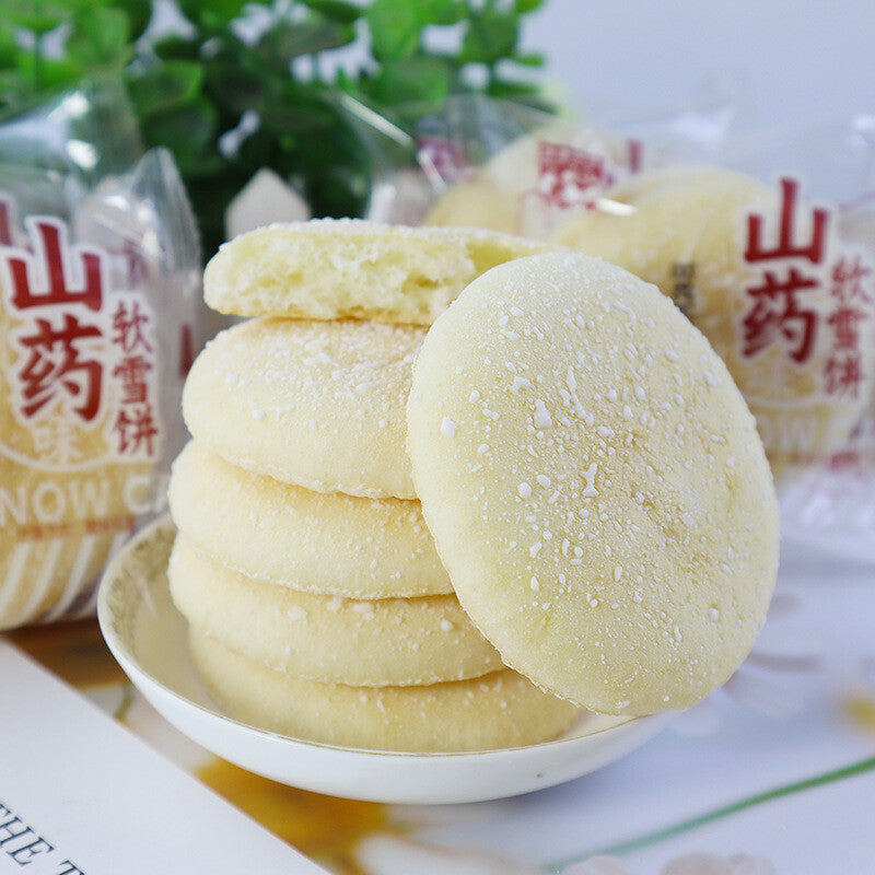 Yam Toast Soft Snow Cake Bread Milk Flavor Biscuit Egg Snack