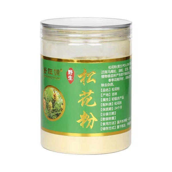 Premium Pine Pollen From Changbai Mountain Masson Wild Pine Pollen Bottled