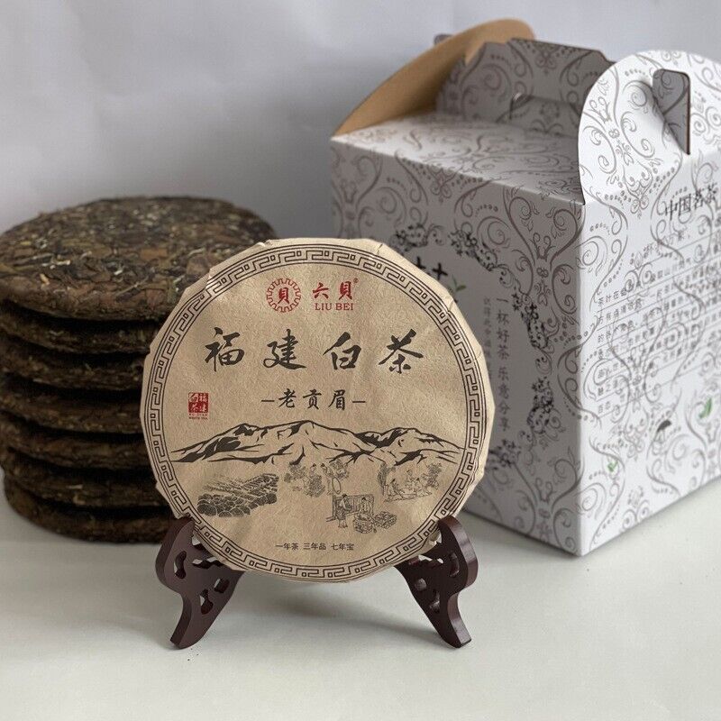 357g  Fuding old white tea cake gongmei tea Taimushan white tea Shoumei